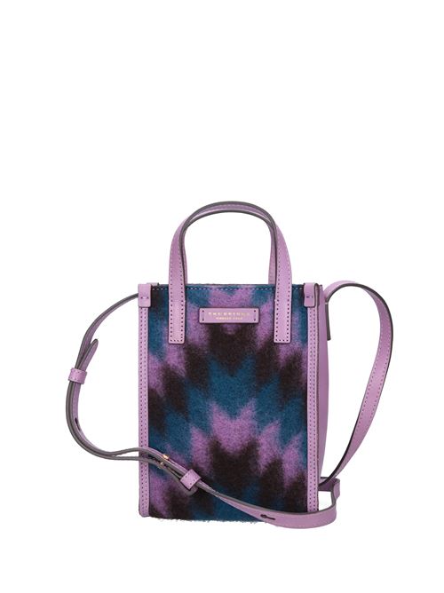 Borsa in pelle e tessuto THE BRIDGE | 0434030KLILLA